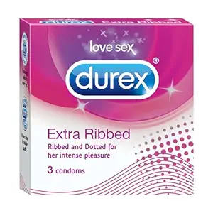 Durex Extra Ribbed Condom